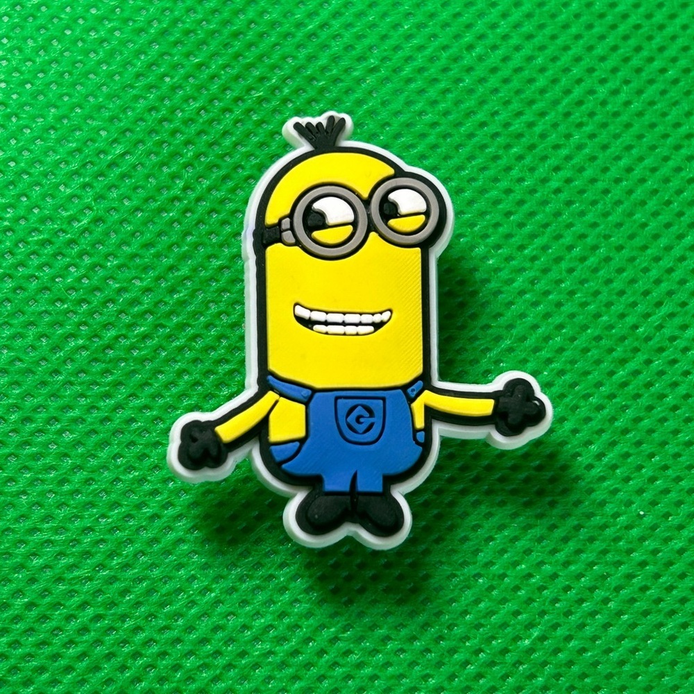🌼 (5/$10 or 10/$15) NEW “Minion” Fun Croc Shoe Charm Collection